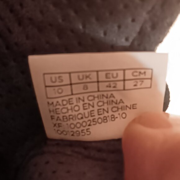 TOMS women's black suede lace up wedge heel ankle bootie sz 10 - Picture 13 of 14